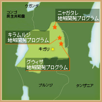 地図(ルワンダ共和国)