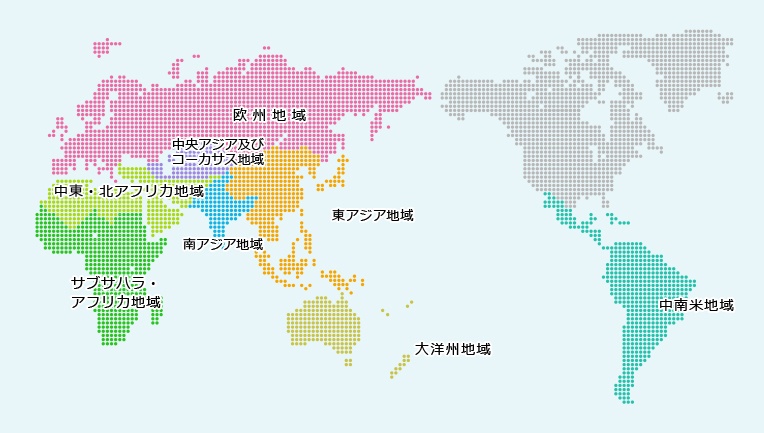 外務省HP：ODA（政府開発援助）国別地域別政策・情報　より